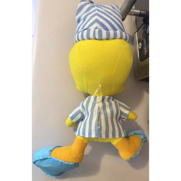 Looney Tunes WB Tweety Bird in Pajamas Plush Stuffed Animal Doll Toy - Picture 2 of 5